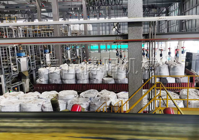硫酸鎳全自動噸包拆包機 粉體全自動噸袋拆袋機優(yōu)勢